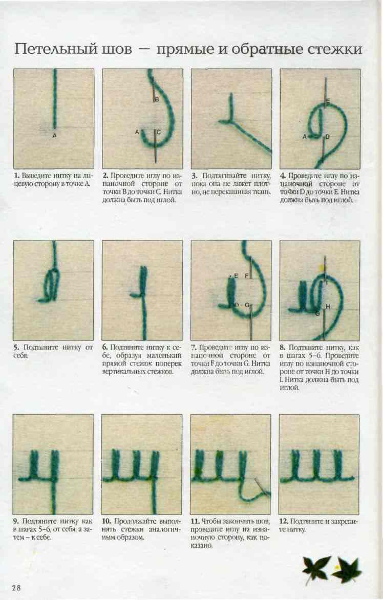 Вышивка крюил-Crewelwork