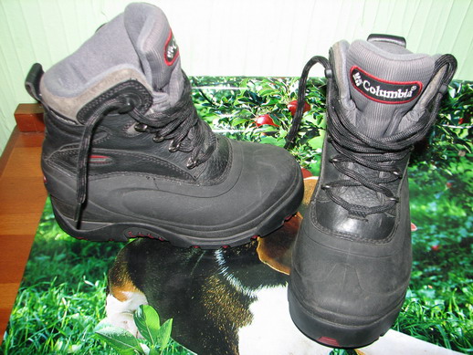 Ботинки Columbia на ногу 21.5см,цена 900р.. Детская обувь