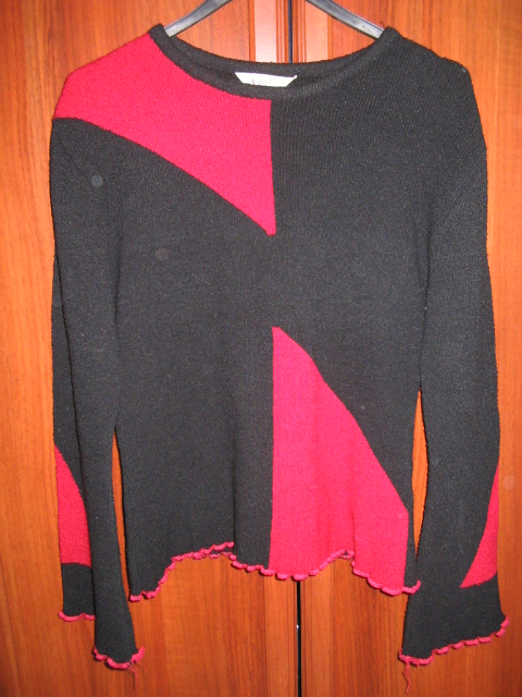 Красно-черная. Кофточки