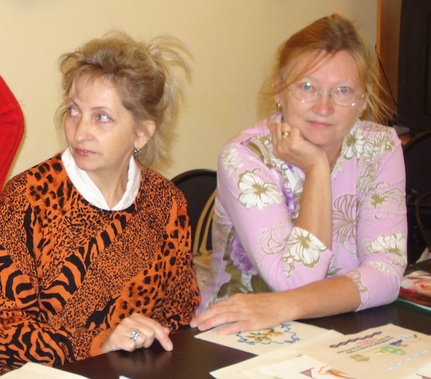 Александра Беличева и Любовь Лысенко. 