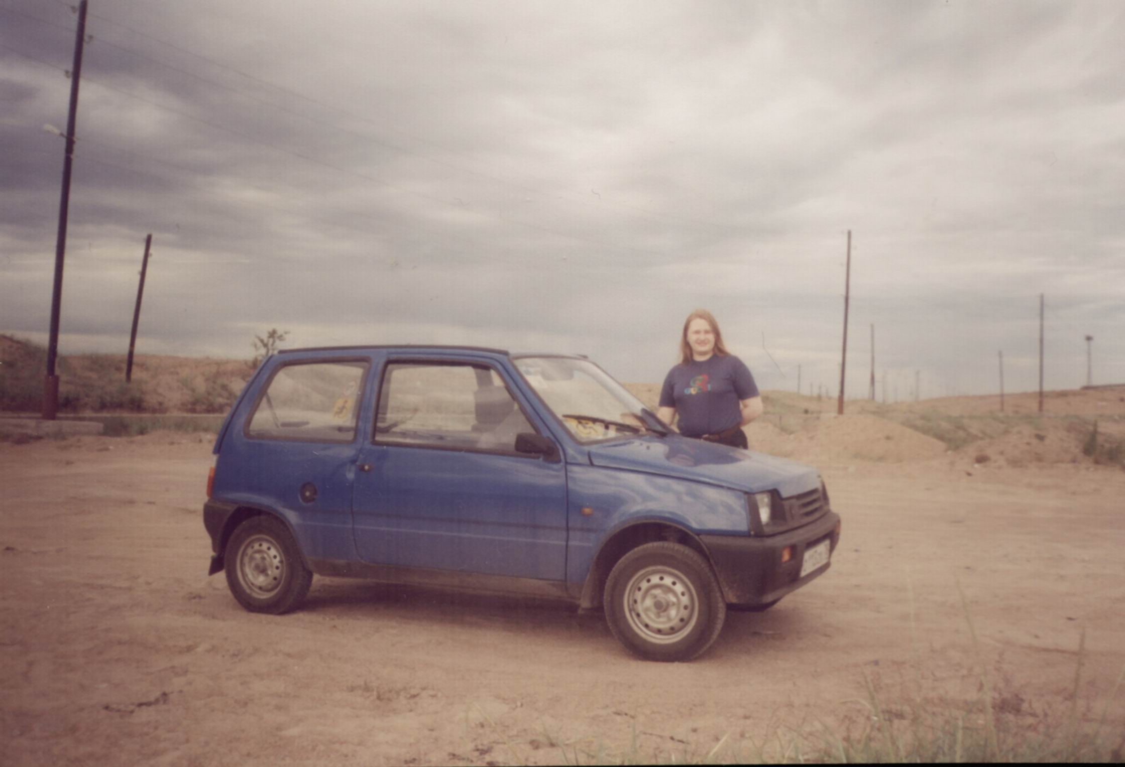 Прогулка по дамбе. Моя машинка