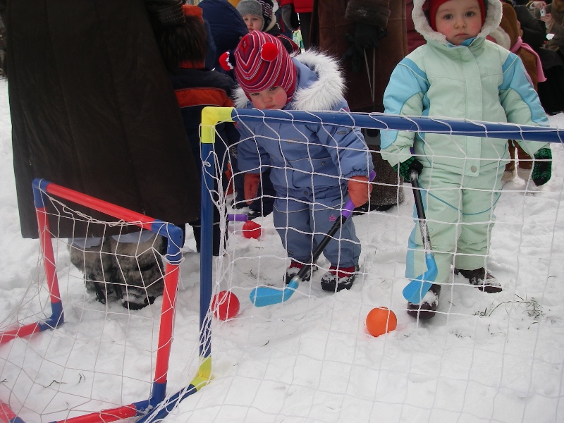 Юный хоккеист . Масленица2007