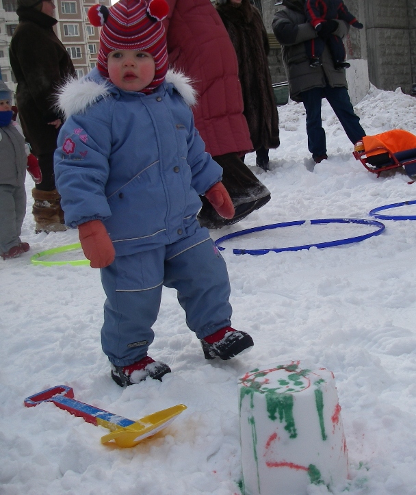 О какая красивая башенка получилась. Масленица2007