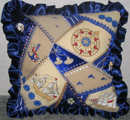 морская подушка. Подушки