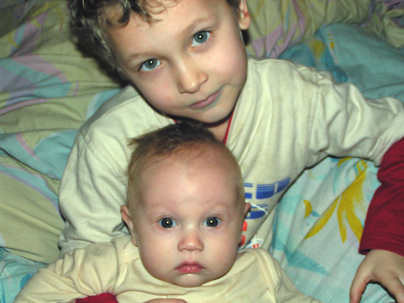 Эти двое, так похожи :). Тимофей 