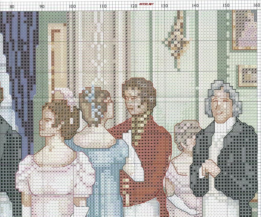 High Society Meeting (triptych)