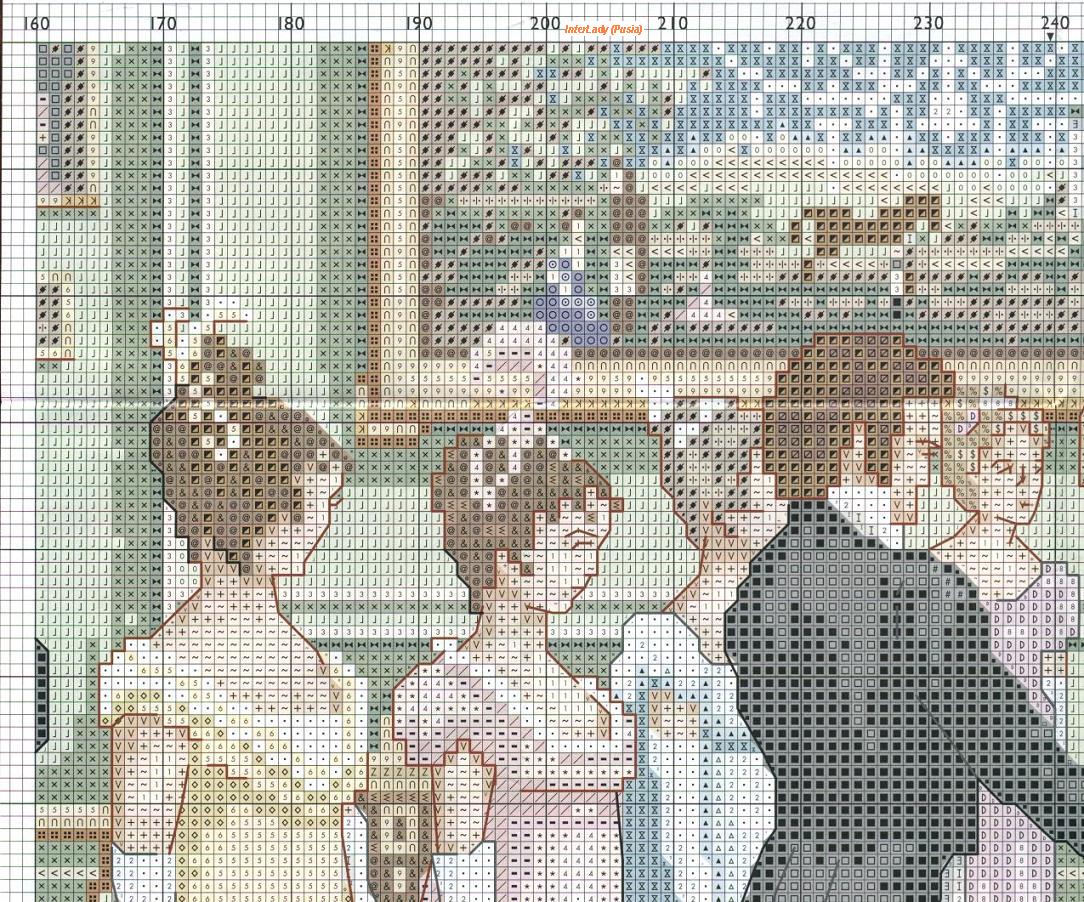 High Society Meeting (triptych)