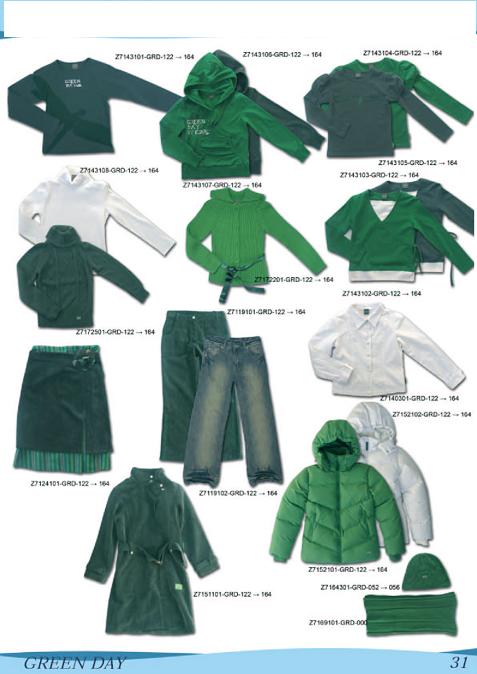 31. GREEN DAY. Каталог зима 07-08