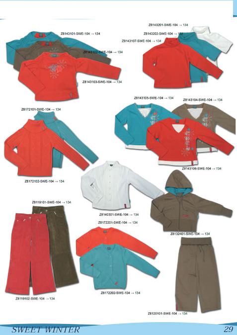 29. SWEET WINTER. Каталог зима 07-08
