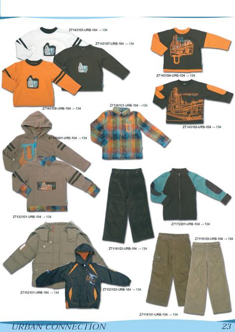 23. URBAN CONNECTION. Каталог зима 07-08