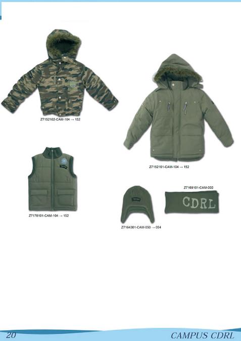 20. CAMPUS CDRL. Каталог зима 07-08