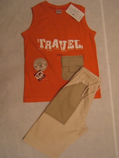 Комплект (футболка+ шорты), арт.5094. Лето для мальчиков