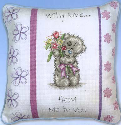 Подушка Любимому. Мои вышивки