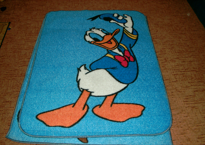 Дональд Дак. ковролин