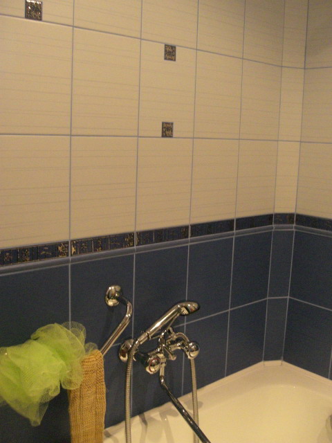 стены. Ванная