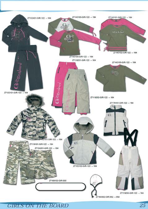 25. GIRLS ON THE BOARD. Каталог зима 07-08