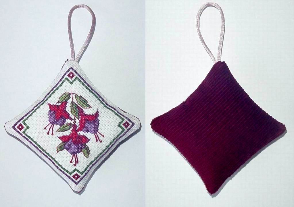 Fuchsia. Подушечка для иголок. Мои работы