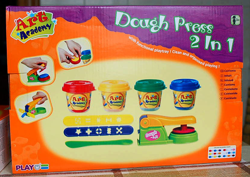 Play 8100 Набор с пластилином и прессом 183 руб. playgo