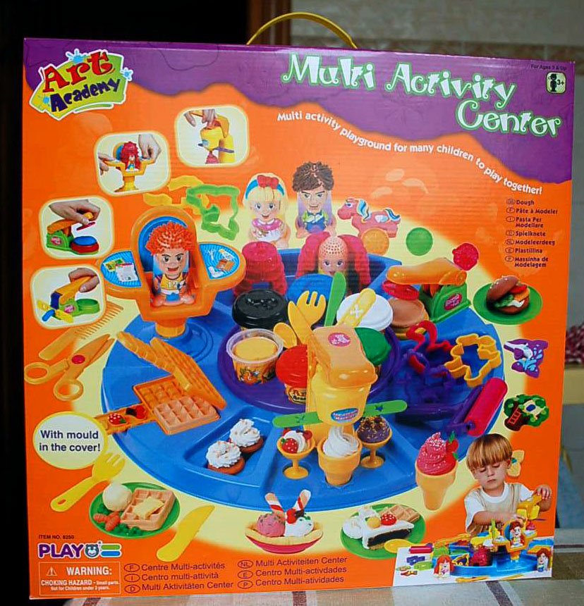 Play 8250	Набор с пластилином  'Мульти'	728,00. playgo