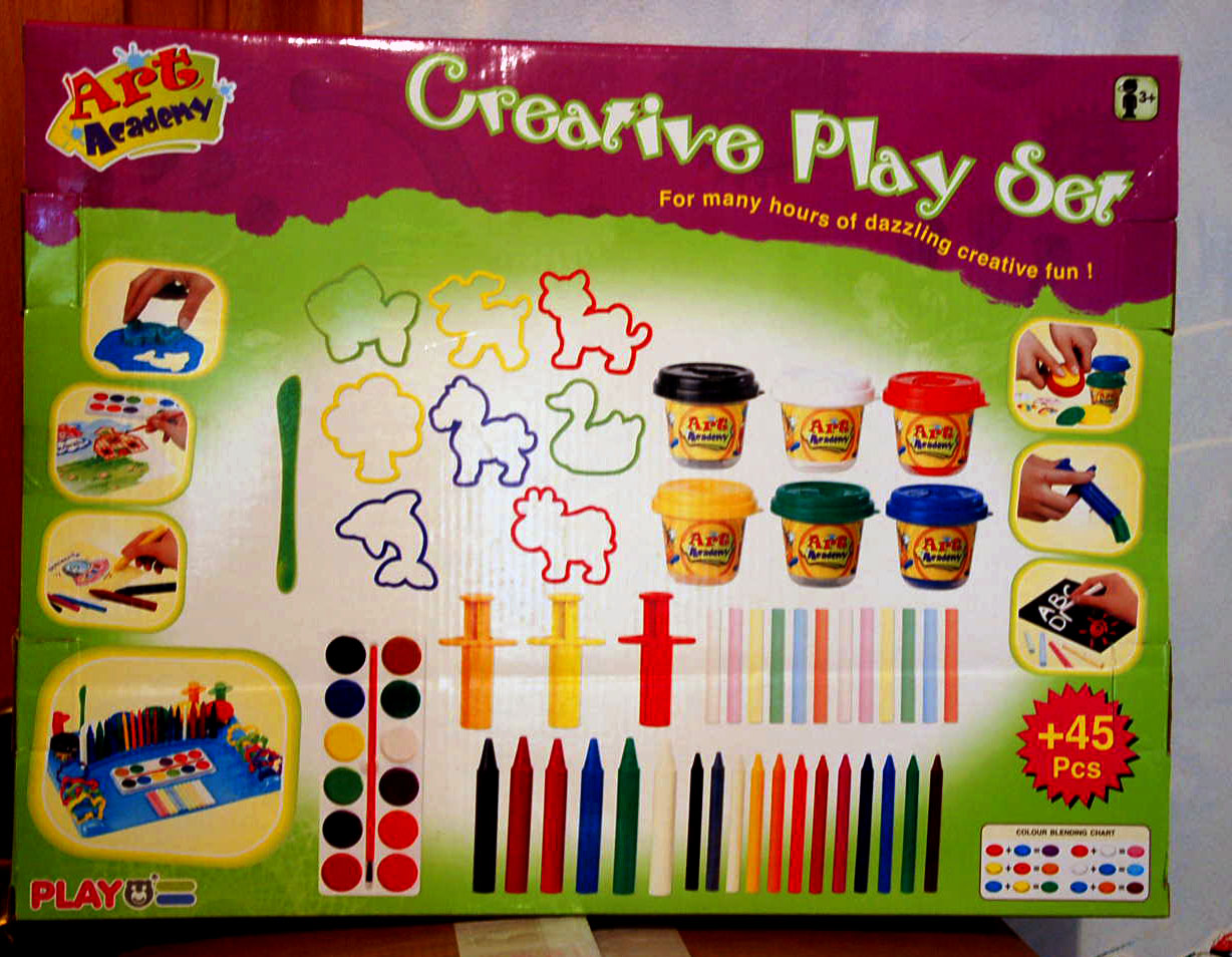 Play 7200	Набор  для лепки и рисования	347,00. playgo