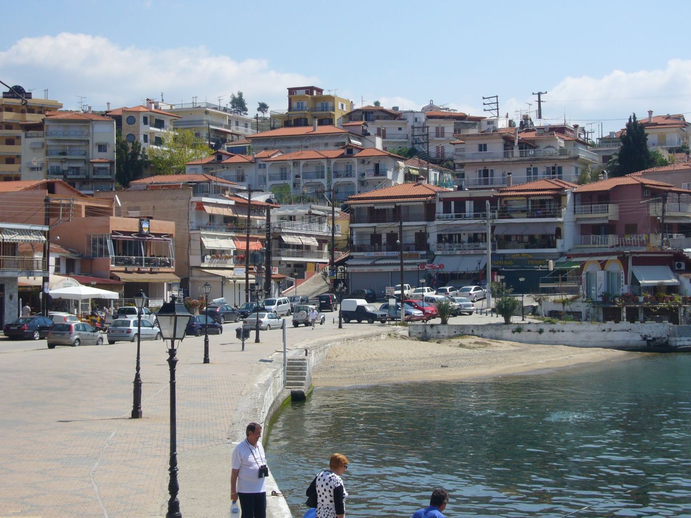 Городок на Ситонии. Греция апрель 2007