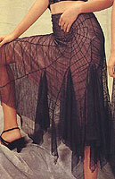 Модели с комбинированием ткани с вязанием