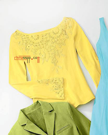 Модели с комбинированием ткани с вязанием