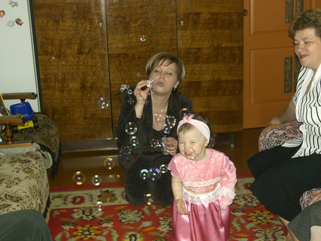 Крестная мамуля развлекается. Празднование 2-хлетия Каришки