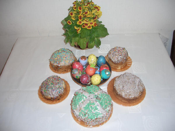 Пасхальное творчество ))). 