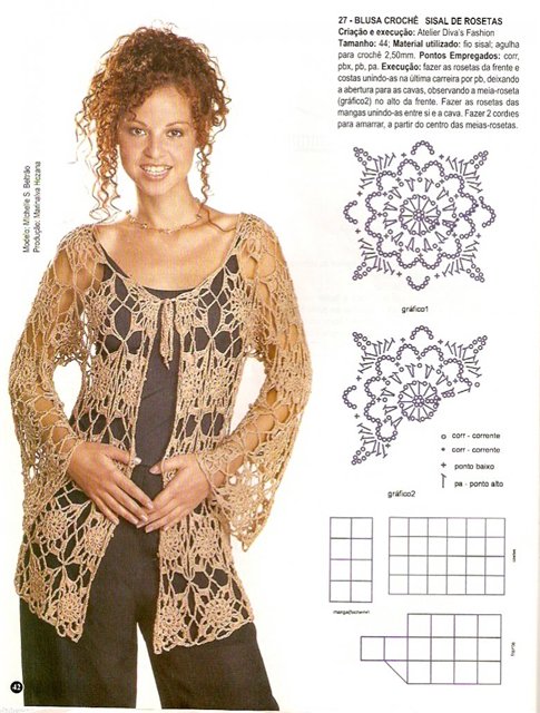 кофточки, крючок