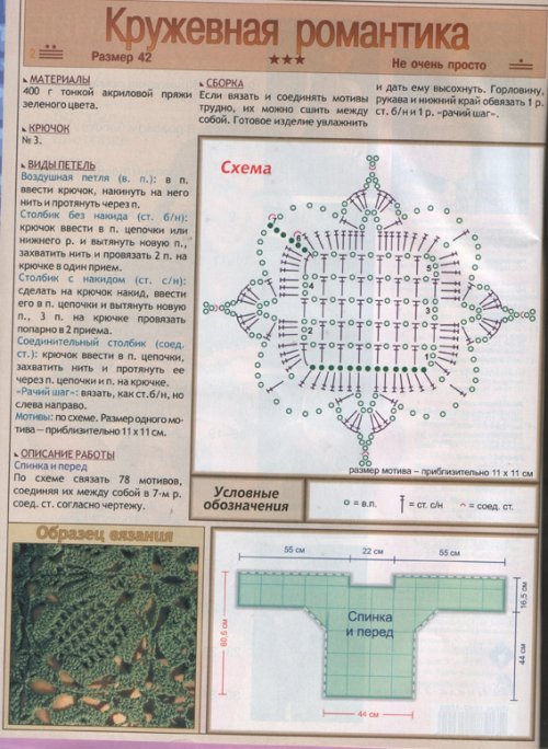 кофточки, крючок