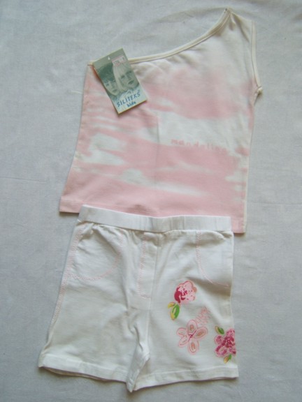 Топ с шортами, арт.1256. Лето для девочек