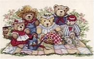 Teddy bear picnic. Dimensions