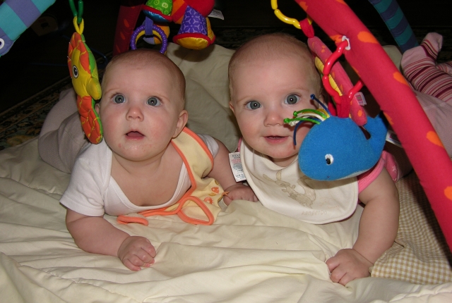 6-й месяц. Мои дочки