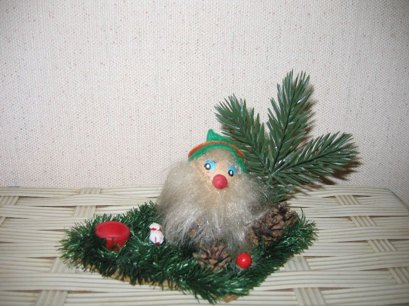 Лесовичок или Дед мороз????. Старые вещички: антик, винтаж:)