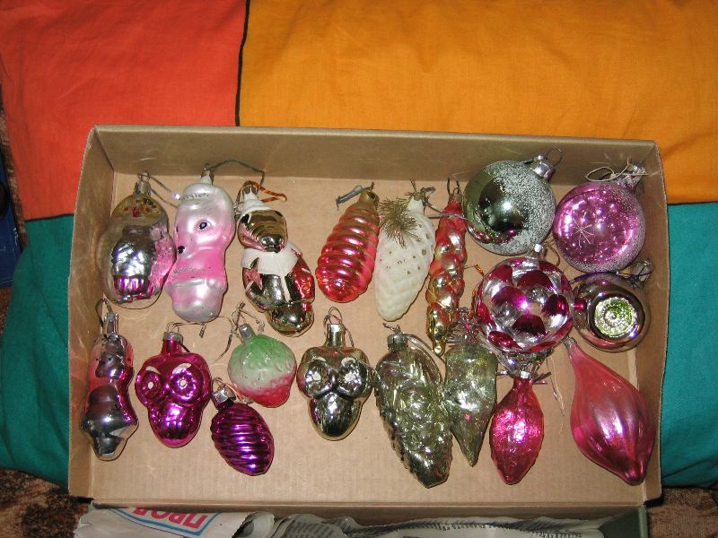 Елочные игрушки