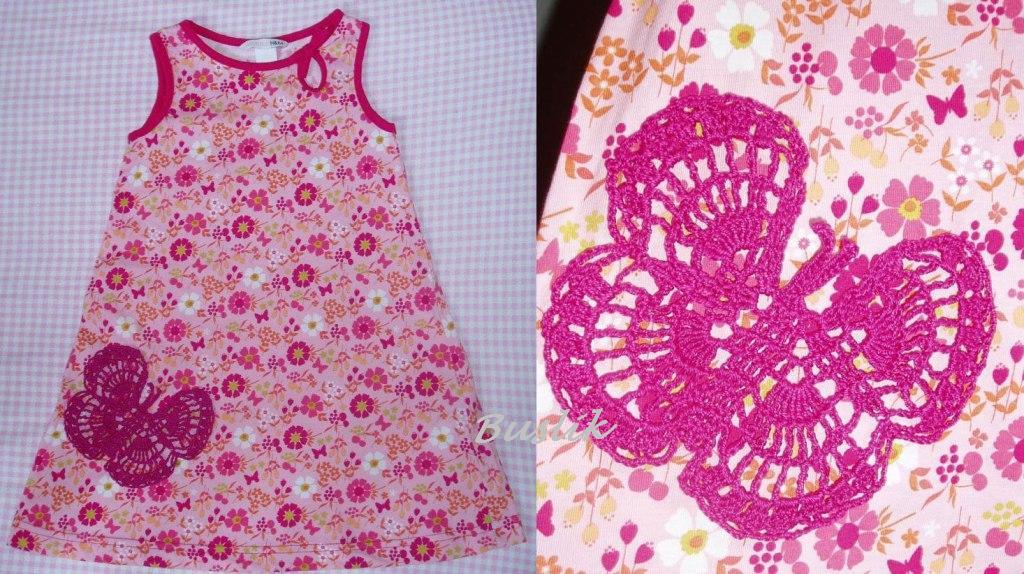 вот куда бабочка прилетела :0). вязание