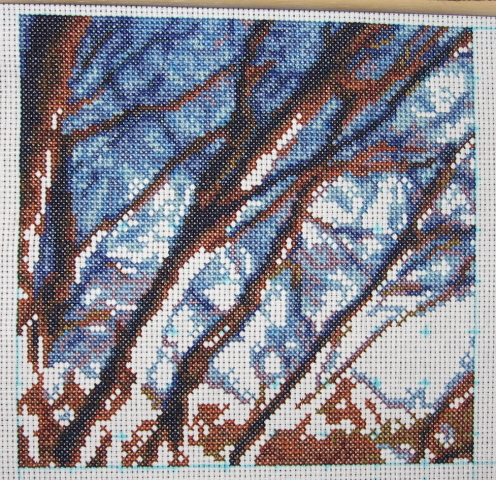 Первый лист схемы.. Осенний пруд