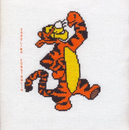 376 Tygrys. 1.1.Kwadraciki na kolderki 0300-0399