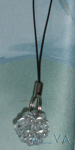 брелок. Украшения из бисера и др.