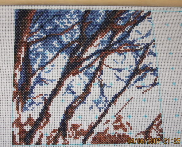 Первый лист схемы.. Осенний пруд