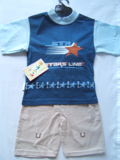 Футболка + шорты, арт.704. Лето для мальчиков