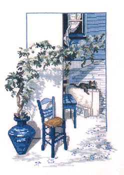 OOE_Greek Courtyard. Греция