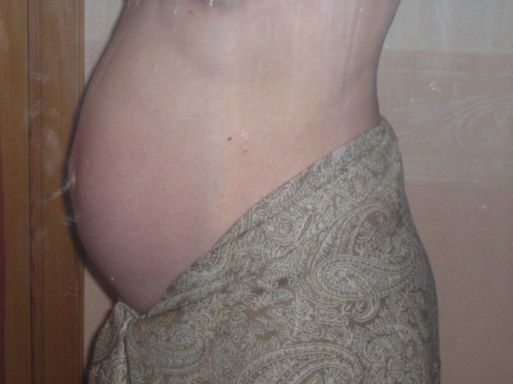 Мой пуз - 28 неделешний. Пуз