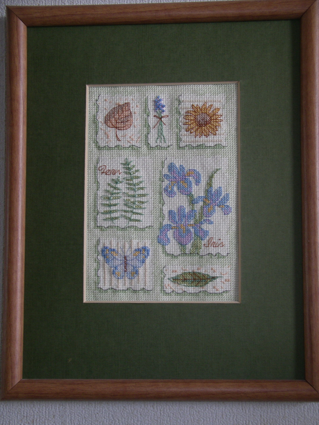 Стыдно но название не помню кажется - Красота природы. Вышивка