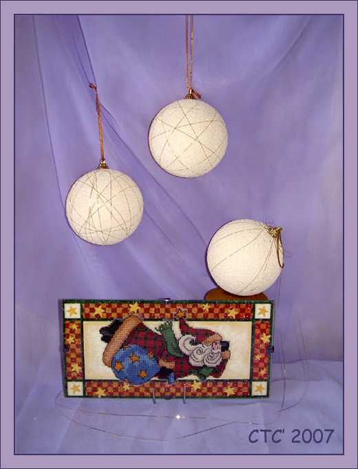 Flying Santa. Мои работы (Вышивка)