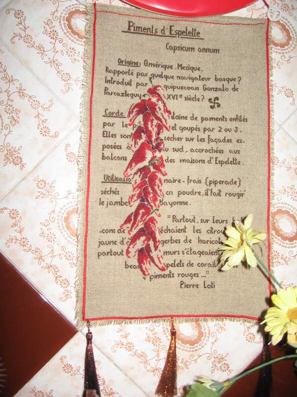 MTSA Связка перцев. Вышивки