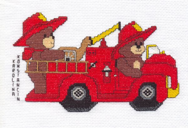 417 Straz pozarna. 1.1.Kwadraciki na kolderki 0400-0499