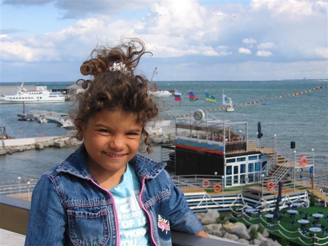 на набережной Анапы. Отпуск2007