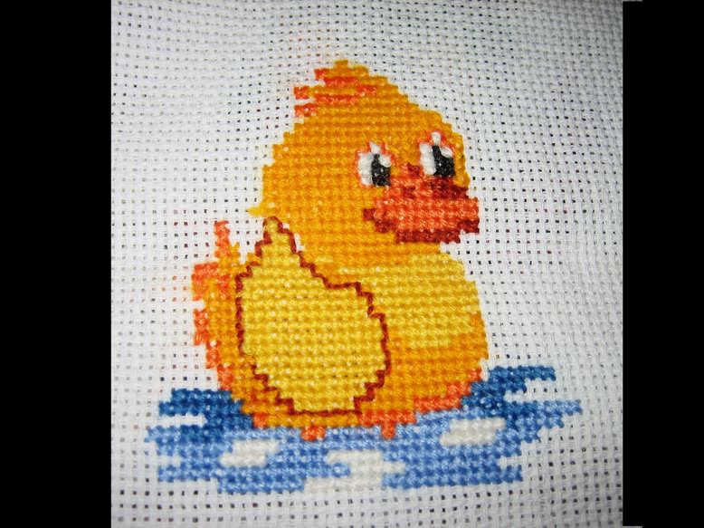 Утя. моя вышивка